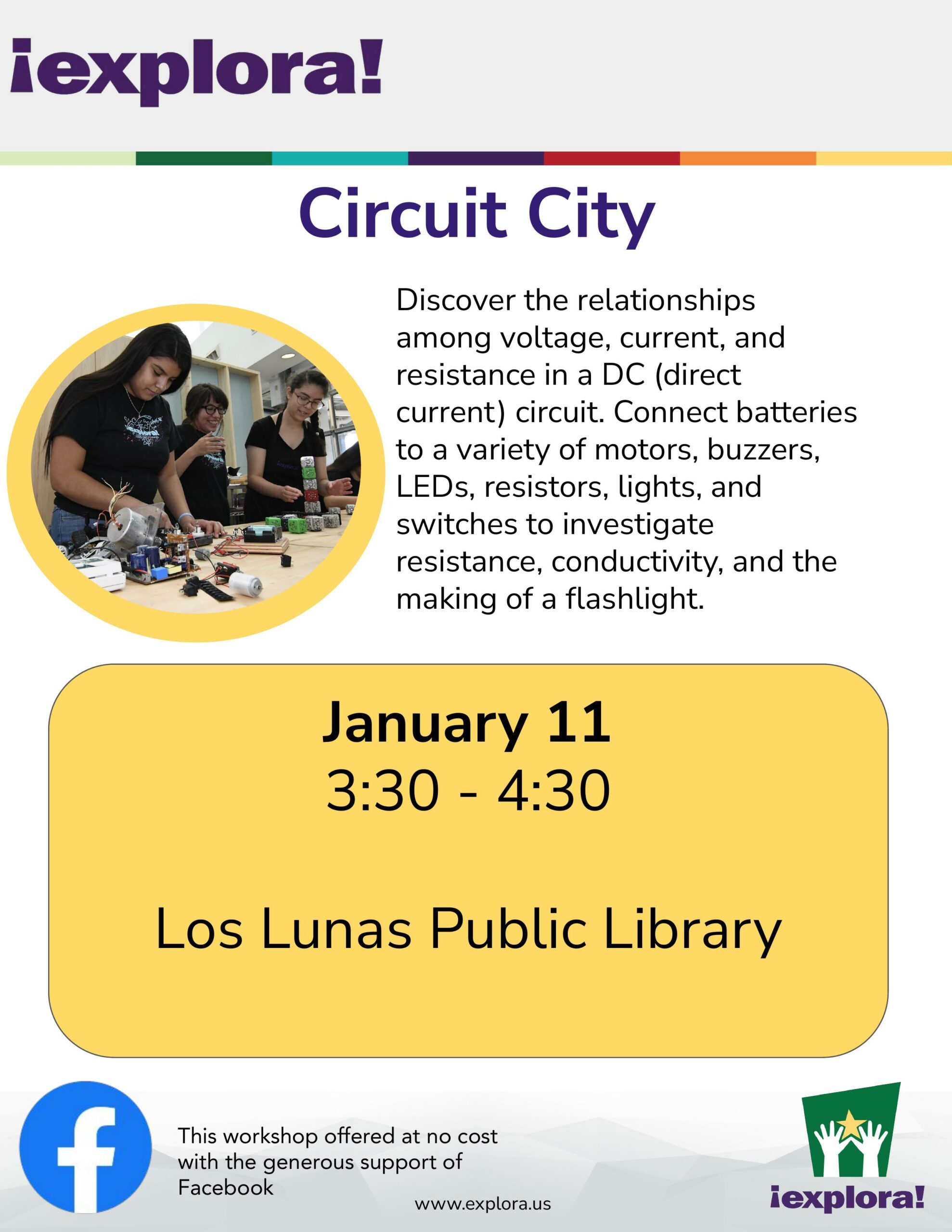 Circuit City event flyer
