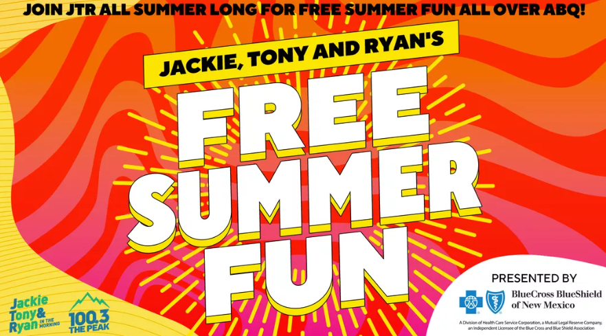 The Peak Radio Show's Free Summer Fun flyer