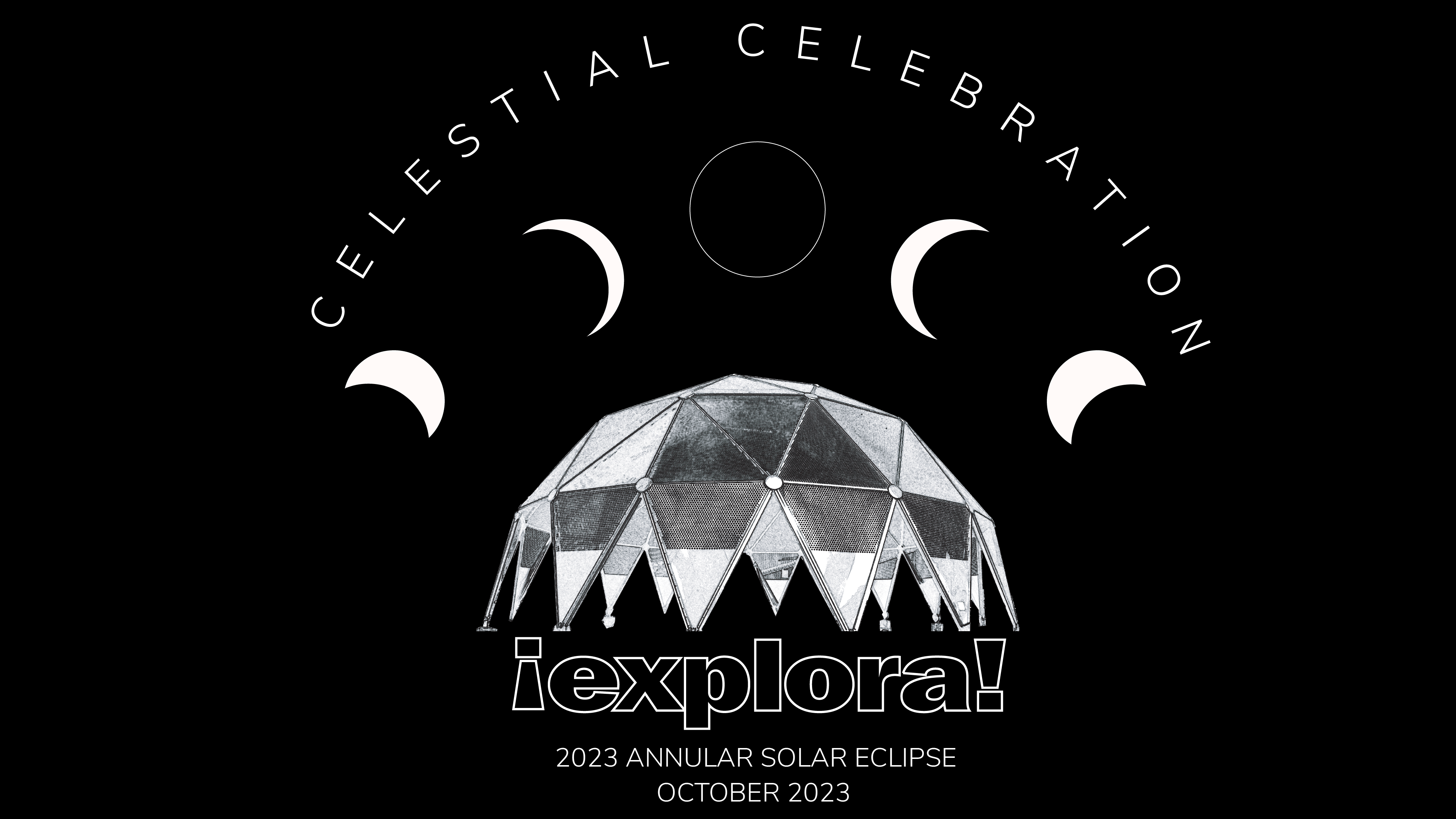 Flyer for Explora's 2023 Eclipse Week