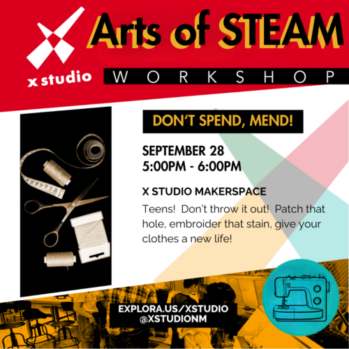 Dont Spend Mend flyer