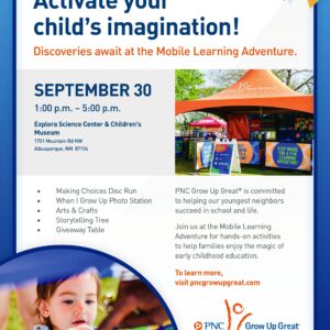 PNC Moblile Learning Adventure Sept 30 flyer