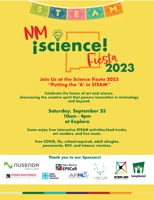 NM Science Fiesta Flyer