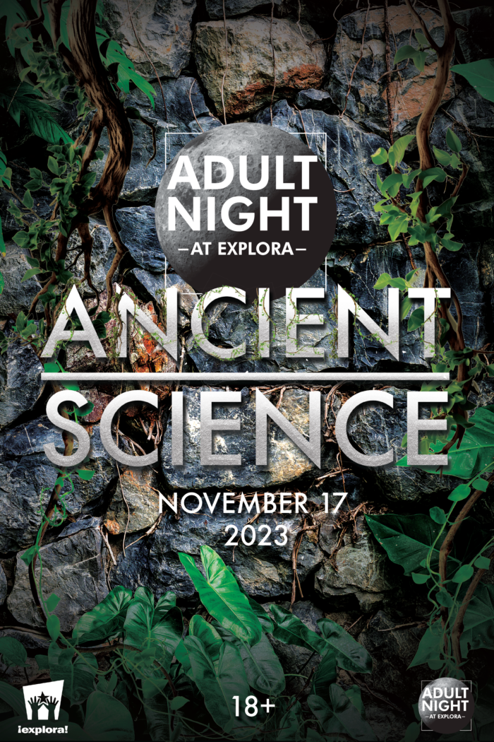 Adult Night Ancient Science Graphic of an old wall with leaves
